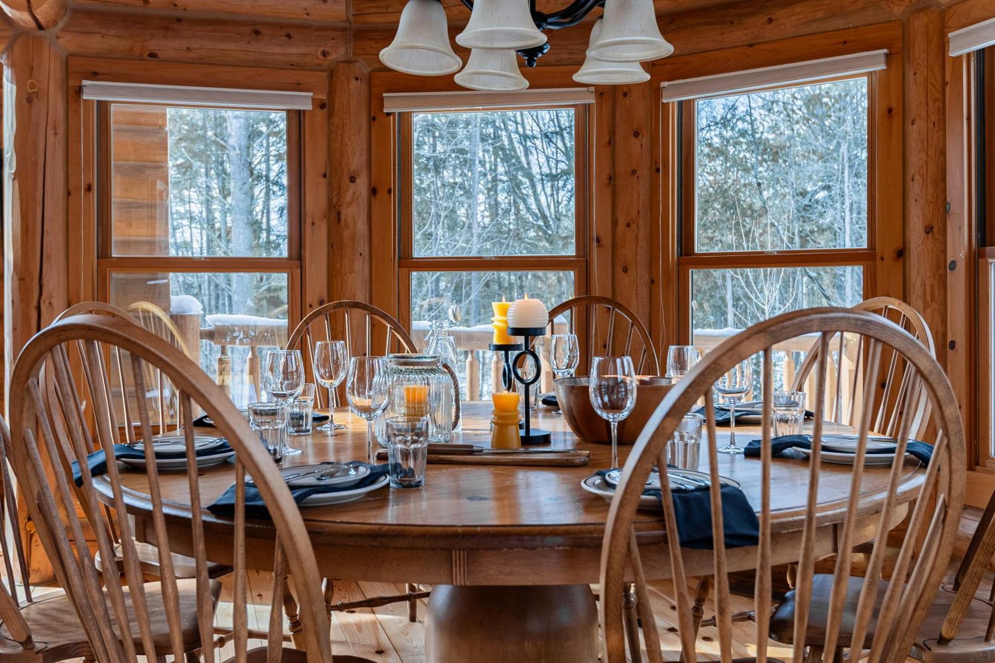 Fiddler Lake Resort Chalet 76 Deer Mille-Isles Buitenkant foto