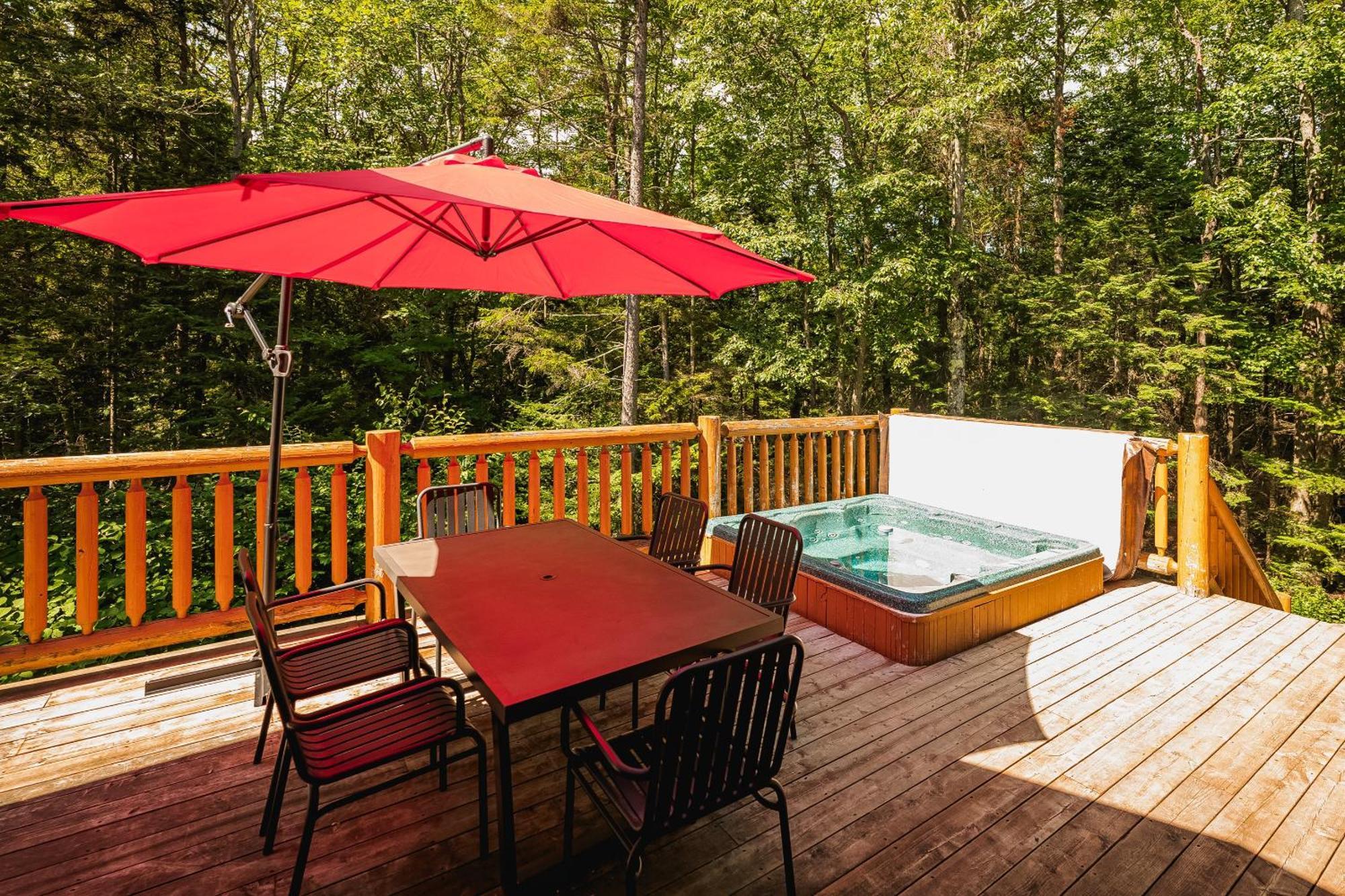 Fiddler Lake Resort Chalet 76 Deer Mille-Isles Buitenkant foto